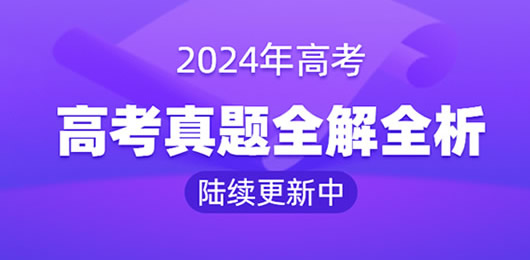 2024年高考试题精编版解析