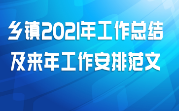 乡镇2021年工作总结及来年工作安排范文